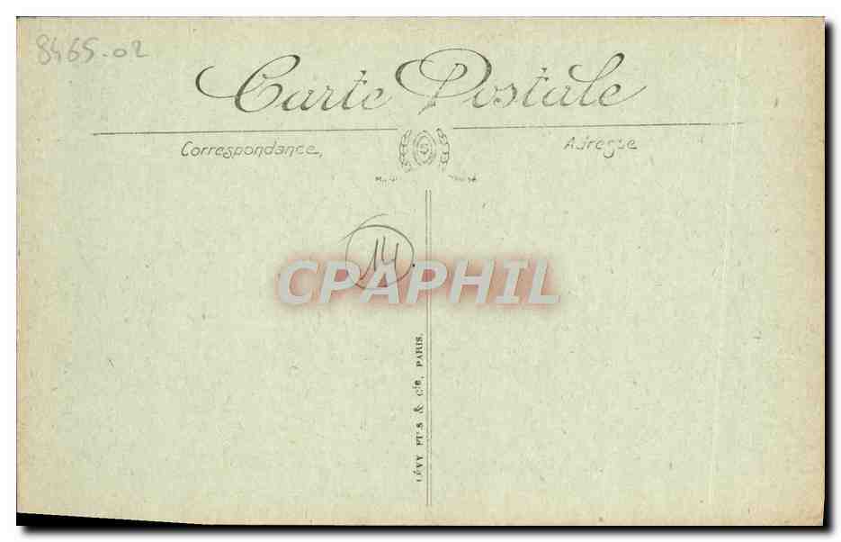Lisieux — Vieilles Maisons, rue au Char — LL. — Verso