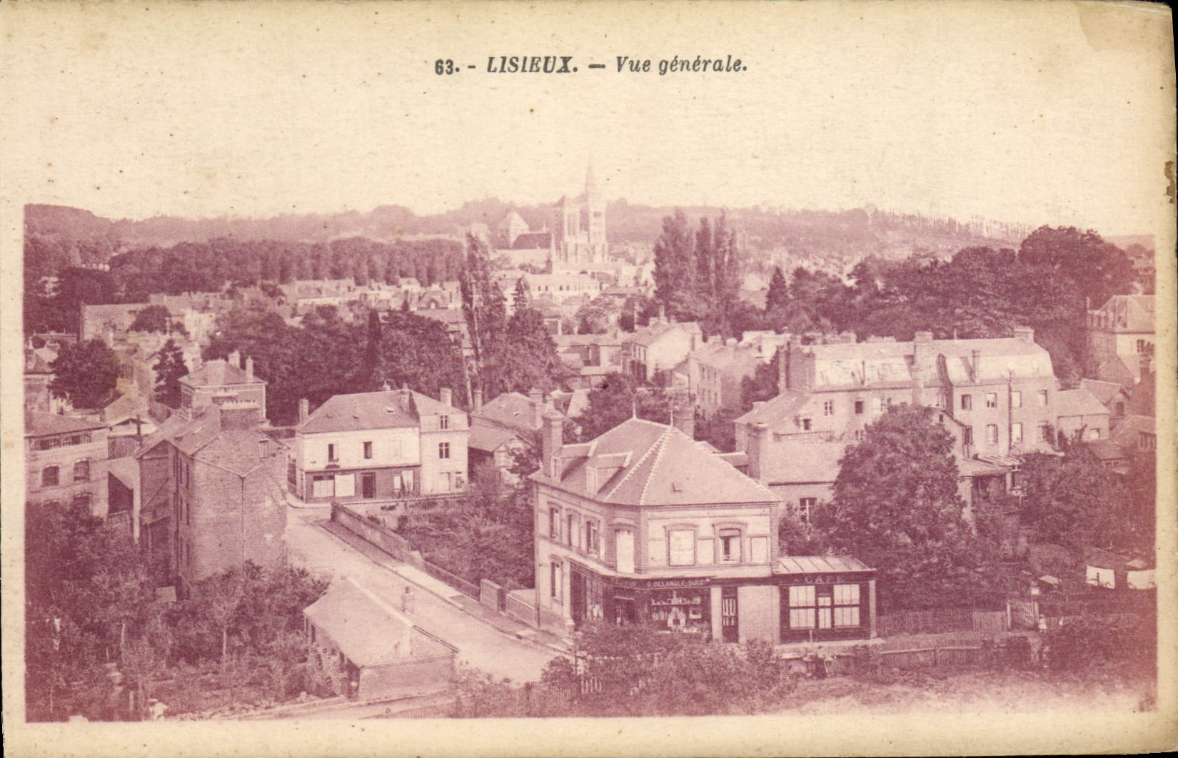 Lisieux — Allgemeiner Blick — G. Artaud, Verlag, Nantes