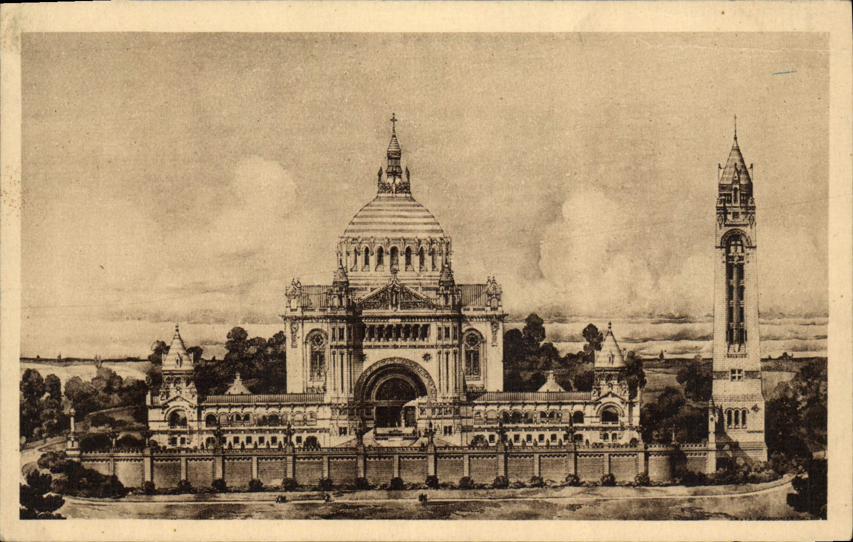 Basilique du Sacré-Cœur — Paris — Éditeur C.B.S.T. n° 2423198