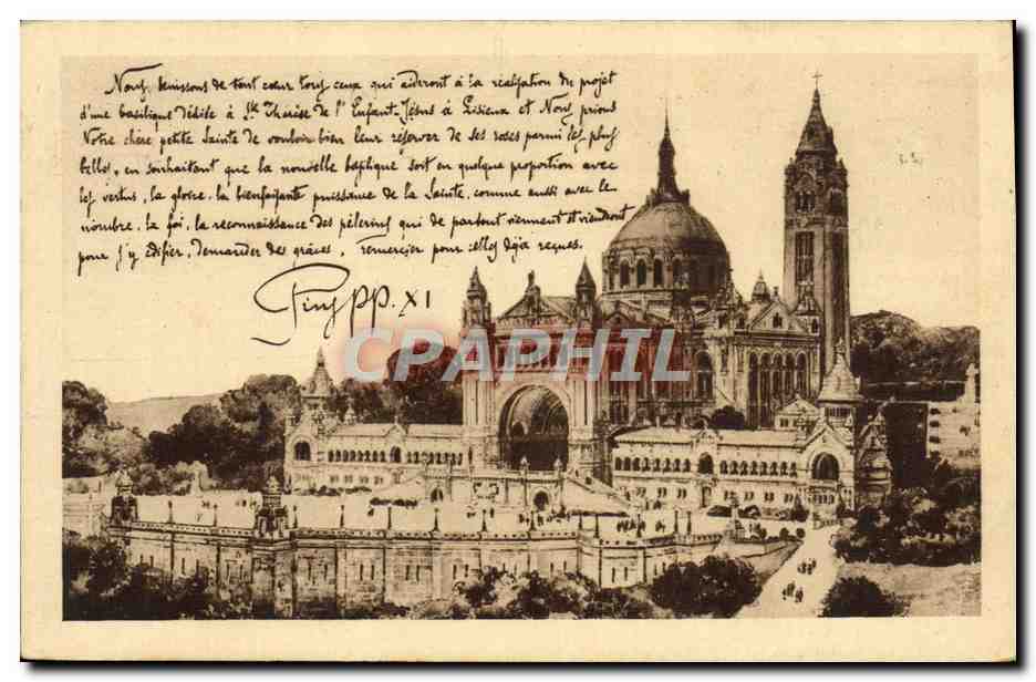 Basilique de Sainte-Thérèse de Lisieux — Projet — Éditeur : '51 - Projet de la Basilique de Sainte-Thérèse de Lisieux'