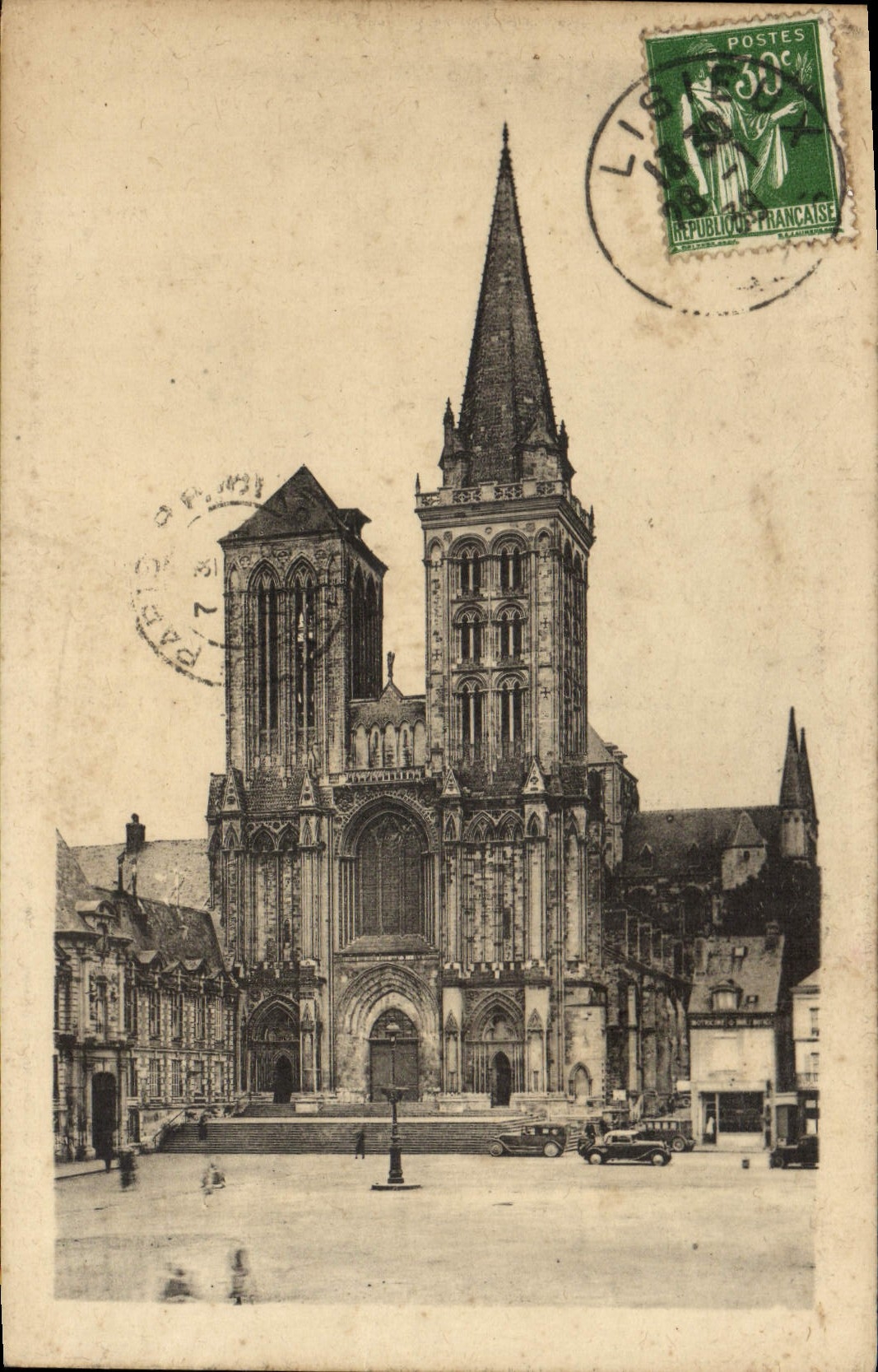 Lisieux — Cathédrale Saint-Pierre — Cartes 'La Cigogne', n°28