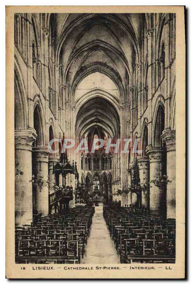 Lisieux — Cathédrale St-Pierre — Intérieur — LL