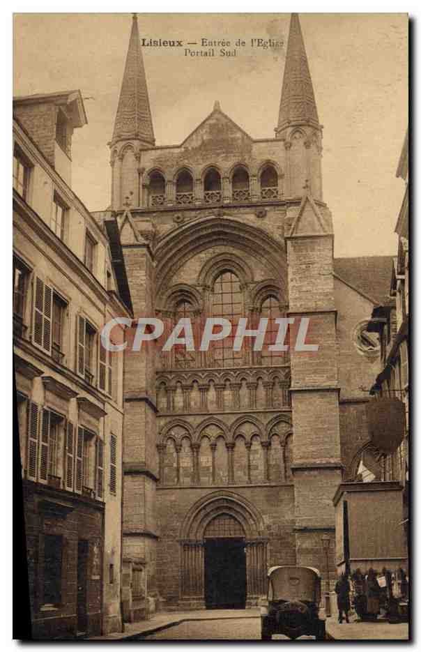 Lisieux — Entrée de l'Église — Portail Sud