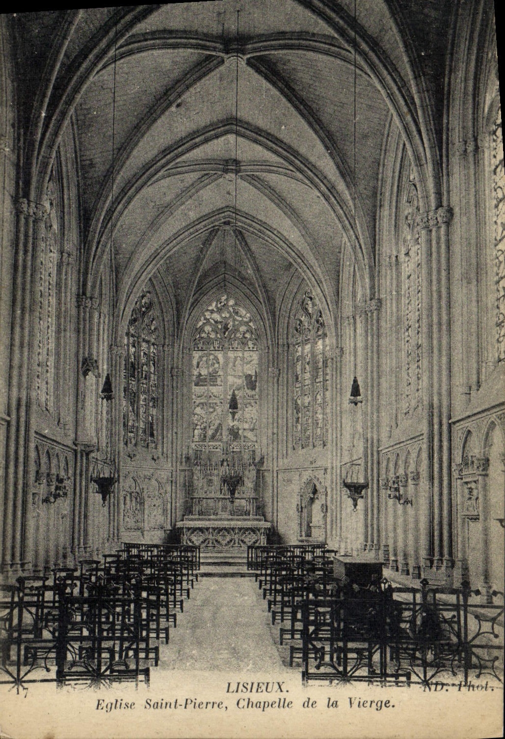 Lisieux — Église Saint-Pierre, Chapelle de la Vierge — ND: Phot.
