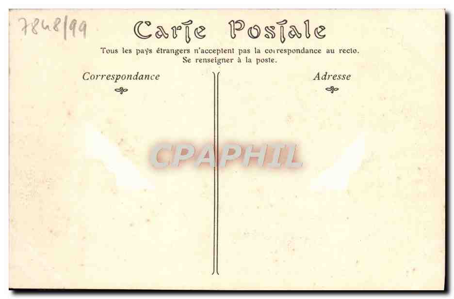 CPA Lisieux L'Abside de la cathedrale saint pierre — Rückseite