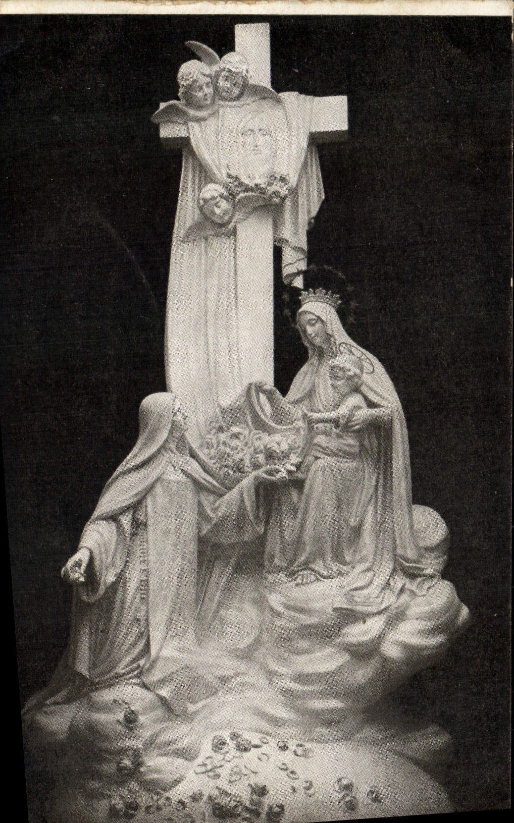 Sculpturgruppe aus der Kapelle der Carmeliter in Linières — Meisteraltar — Verlag nicht sichtbar