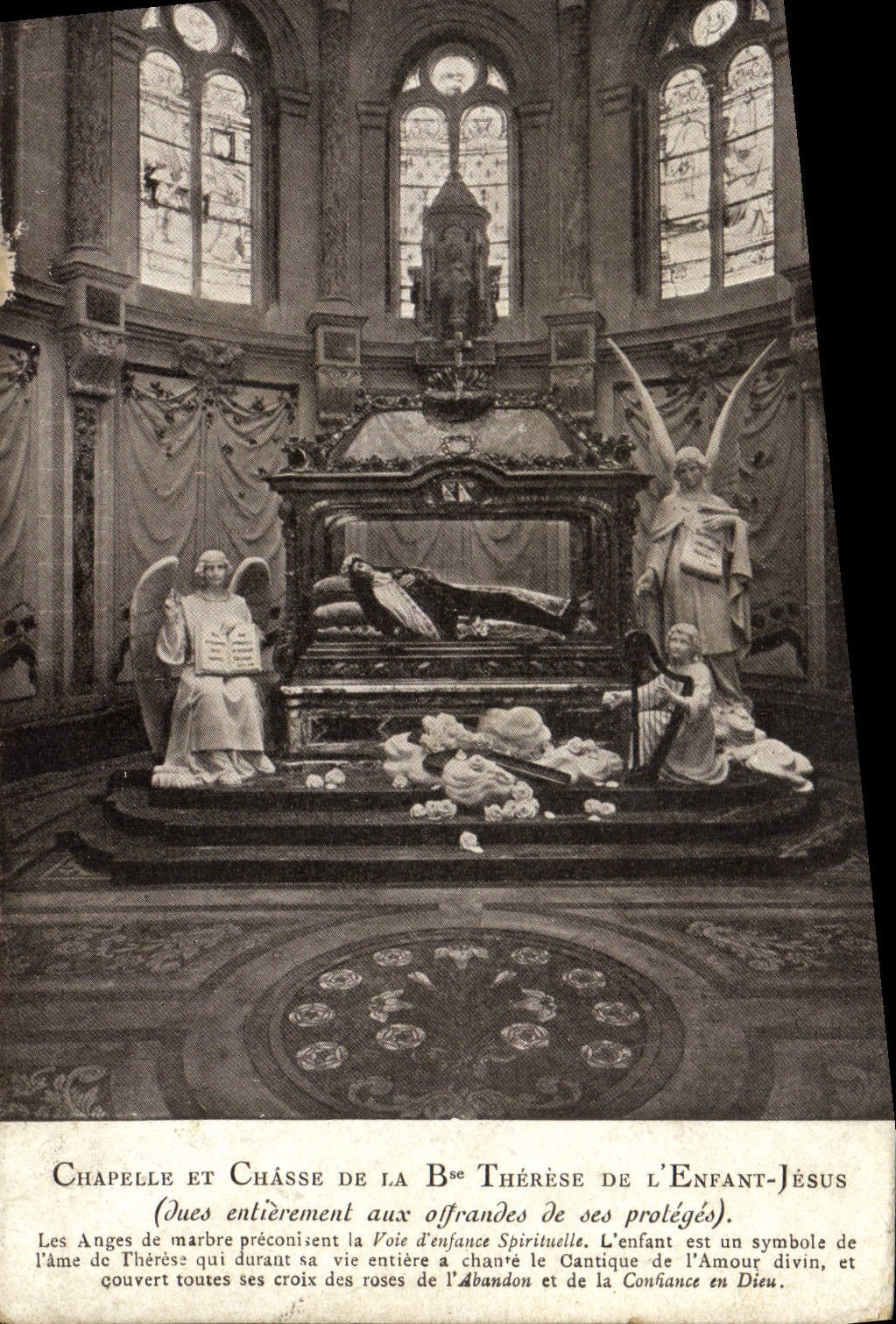 CPA Chapelle et chasse de la therese de l'enfant jesus Lisieux