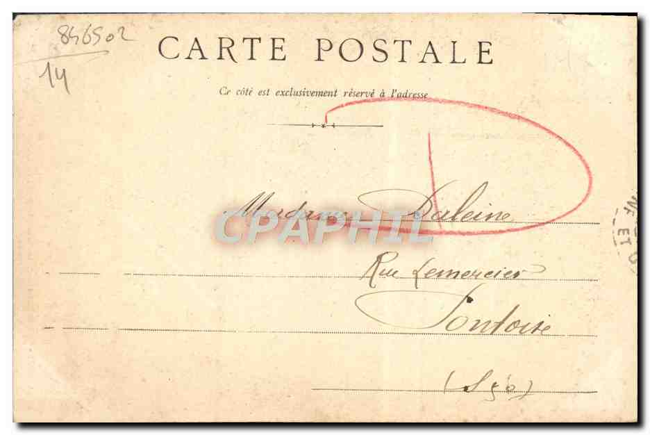 Lisieux — Vieilles Maisons de la Place du Marché au Beurre — Bonnier, Phot. — Verso