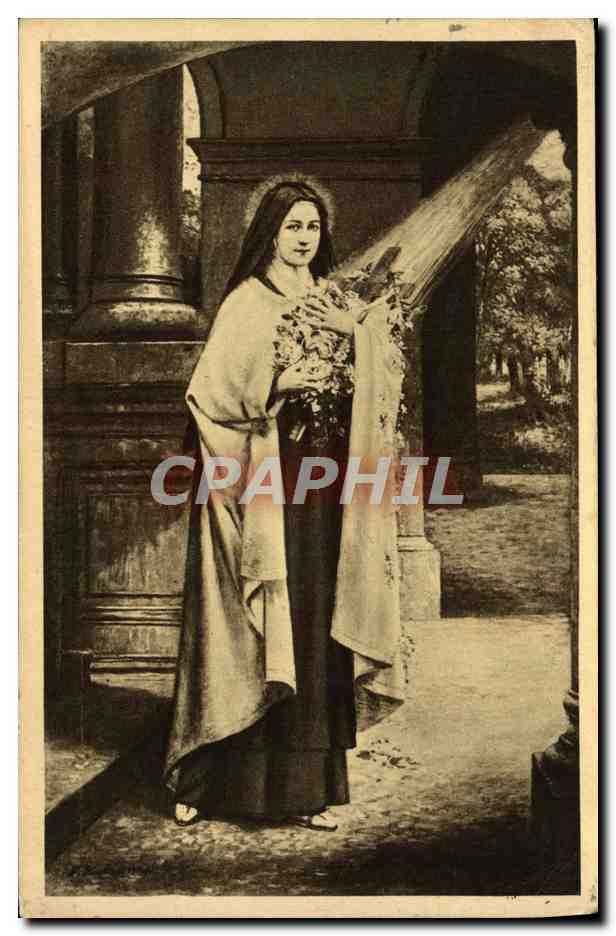 Sainte Thérèse de l'Enfant-Jésus — Portrait — Éditeur F. Roux (Lisieux)