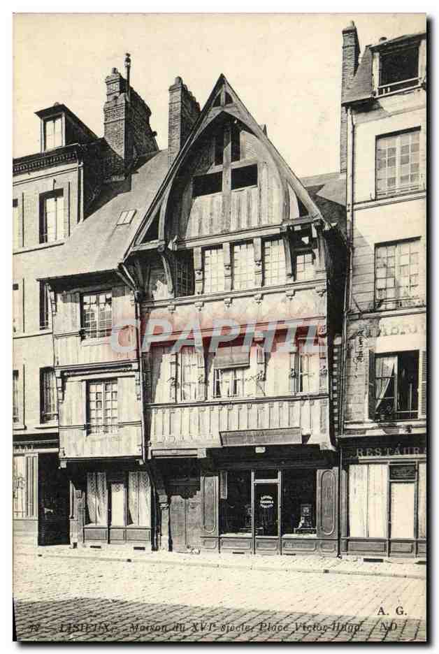 Lisieux - Haus des 17. Jahrhunderts, Place Victor-Hugo — A.G. Nr. 60