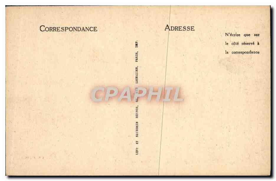 CPA Lisieux Vieilles maisons rue au char — Verso