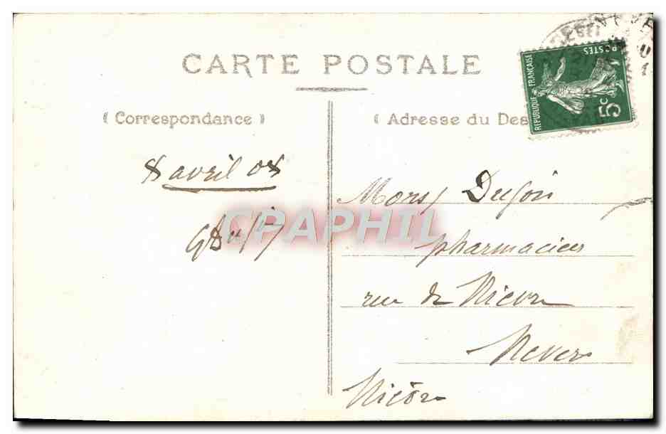 Lisieux — La Rue aux Fèvres, Vieilles Maisons des XIVe et XVe siècles — Édit. Blanché, Lisieux — Chêne Tribouillard — Rückseite