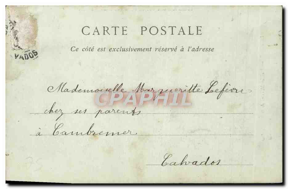 Lisieux — Vieilles Maisons de la Grande-Rue — Phot. Guillaume Calvados — Verso