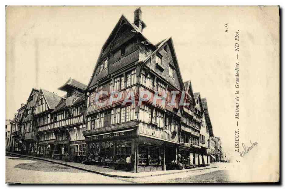 Lisieux — Maisons de la Grande-Rue — Éditeur ND Phyl, n°5