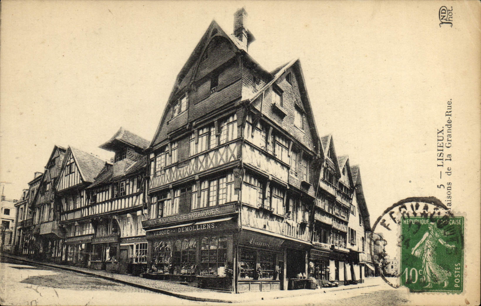 Lisieux — Maisons de la Grande-Rue — JND Phot.