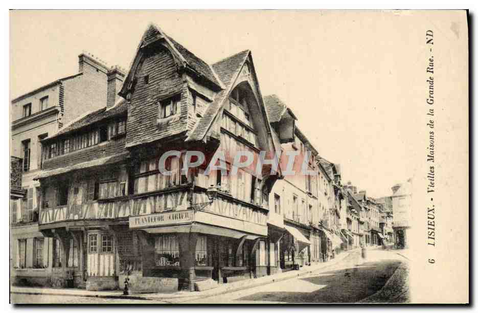 Lisieux - Vieilles Maisons de la Grande Rue — Planétor Cuirier