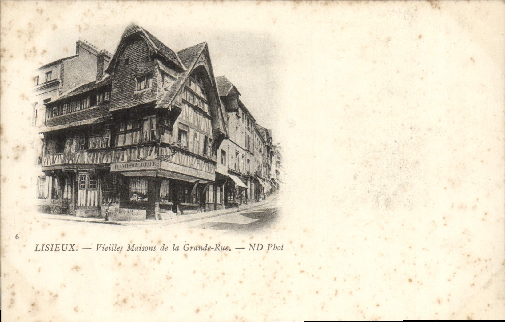 Lisieux — Alte Häuser der Grande-Rue — ND Phol