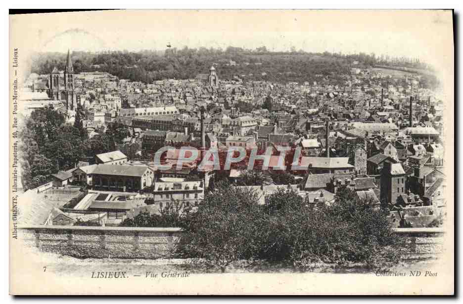 CPA Lisieux Vue generale