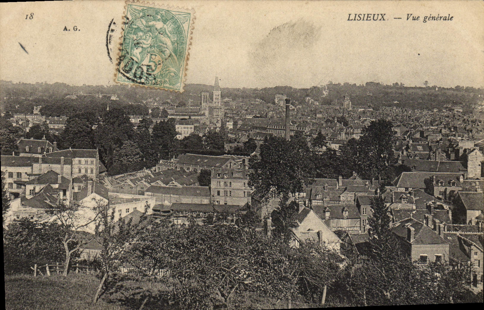Lisieux — Vue générale — A.G. n°18