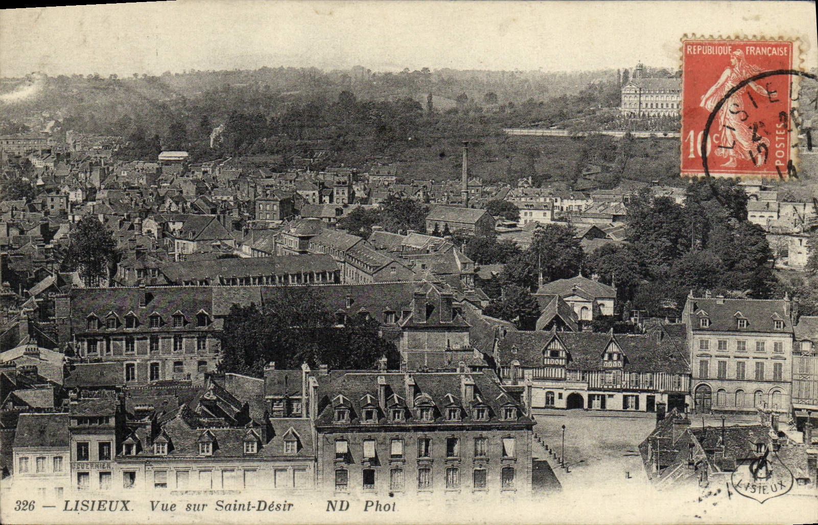Lisieux — Vue sur Saint-Désir — ND Phot