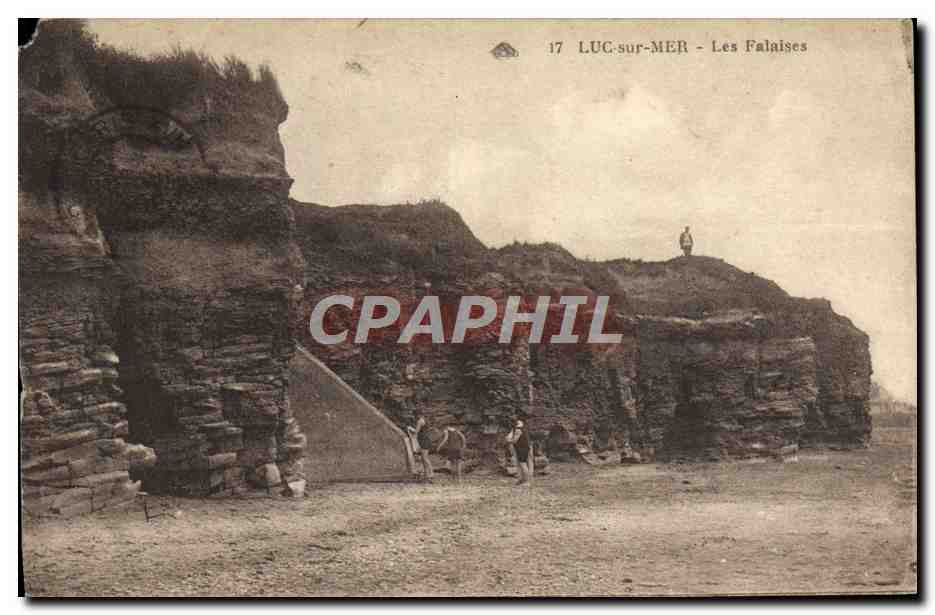 LUC-sur-MER - Les Falaises — éditeur : 17