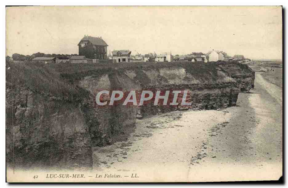 Luc-sur-Mer — Les Falaises — LL. n°42