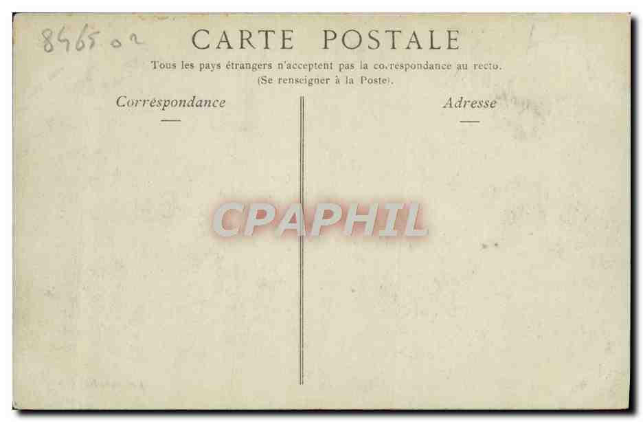 CPA Luc sur mer les falaises — Verso