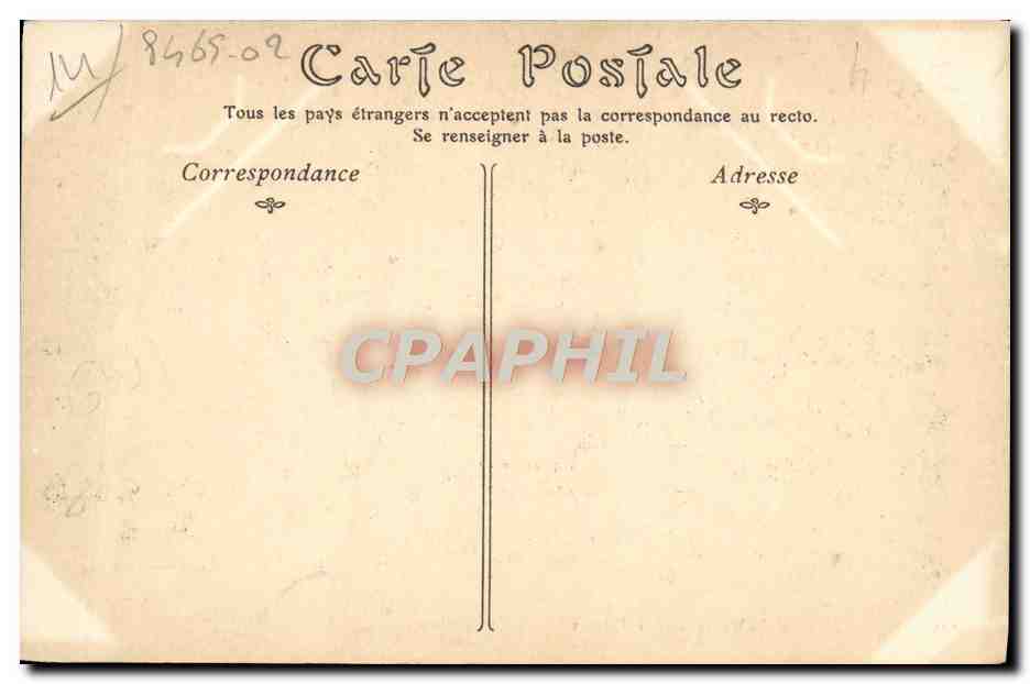 CPA Luc sur mer les falaises — Verso