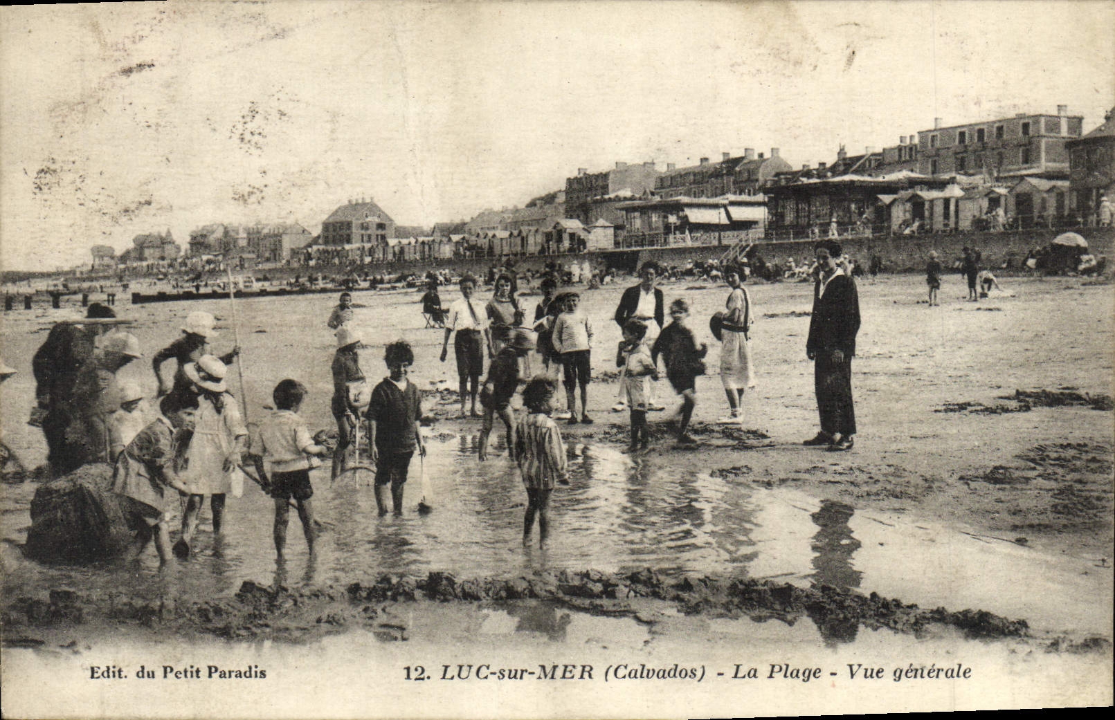 LUC-sur-MER (Calvados) - La Plage - Vue générale — Edit. du Petit Paradis n°12