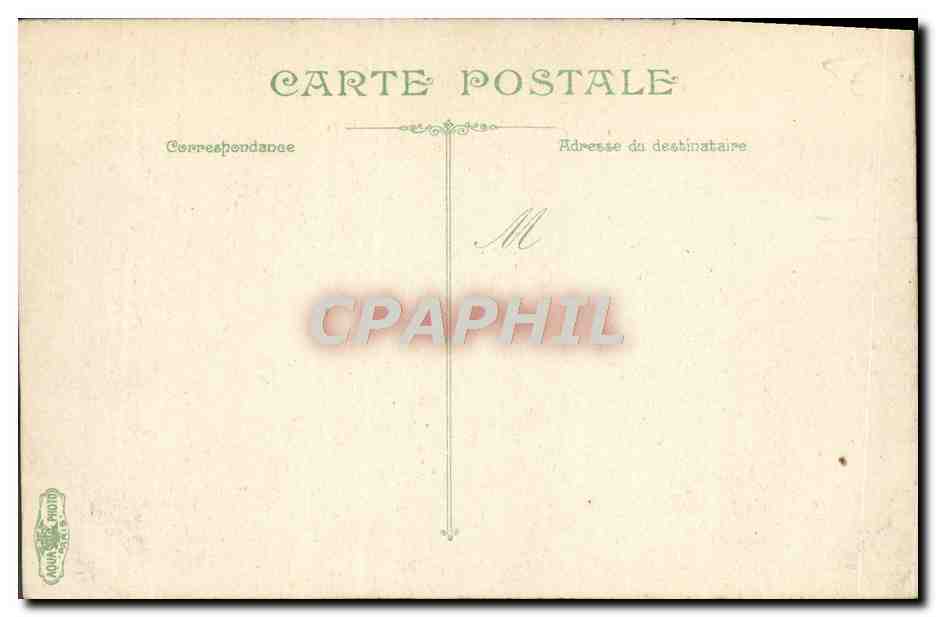CPA Luc Sur mer rL rue du grand orient l'hotel des Familles  — Verso