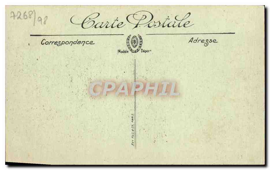 CPA Luc Sur mer la plage et les villas du grand orient Enfants — Verso