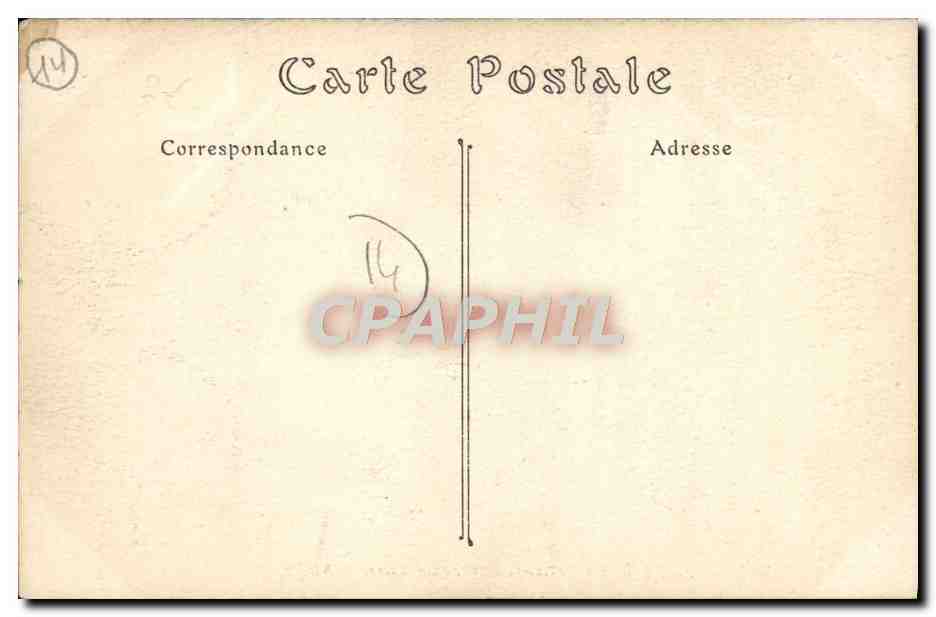 Longues-sur-Mer — La Demoiselle de Fontenailles — ND. Phot. — Verso