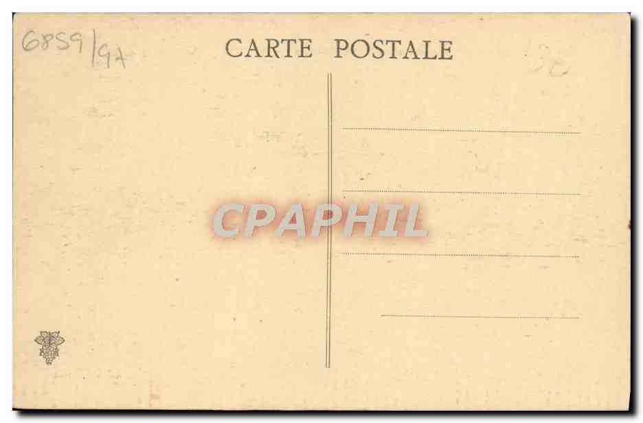 CPA Caen Place St Martin et statue de Duguesclin — Verso