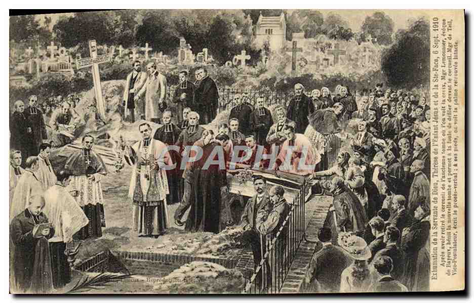 Exhumation of the Servant of God — 6 Sept. 1910 — Publisher Unidentified