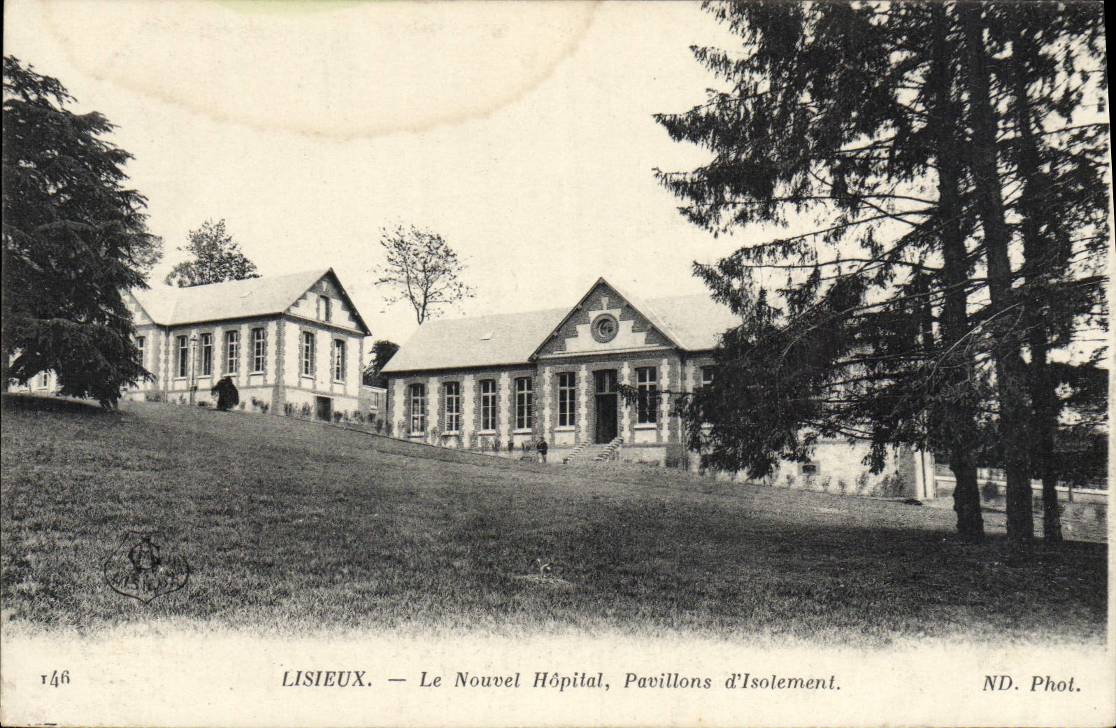 Lisieux — Le Nouvel Hôpital, Pavillons d'Isollement — ND. Phot.