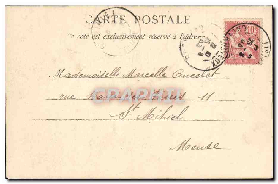 Lisieux — Église du Désir — La C.P.A. Paris, n°2805 — Rückseite