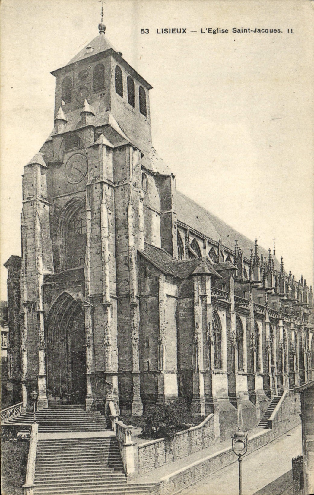 Lisieux — L'Église Saint-Jacques — éditeur LL