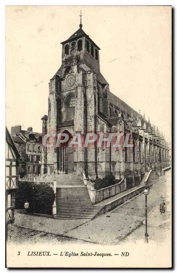 Lisieux — L'Église Saint-Jacques — ND