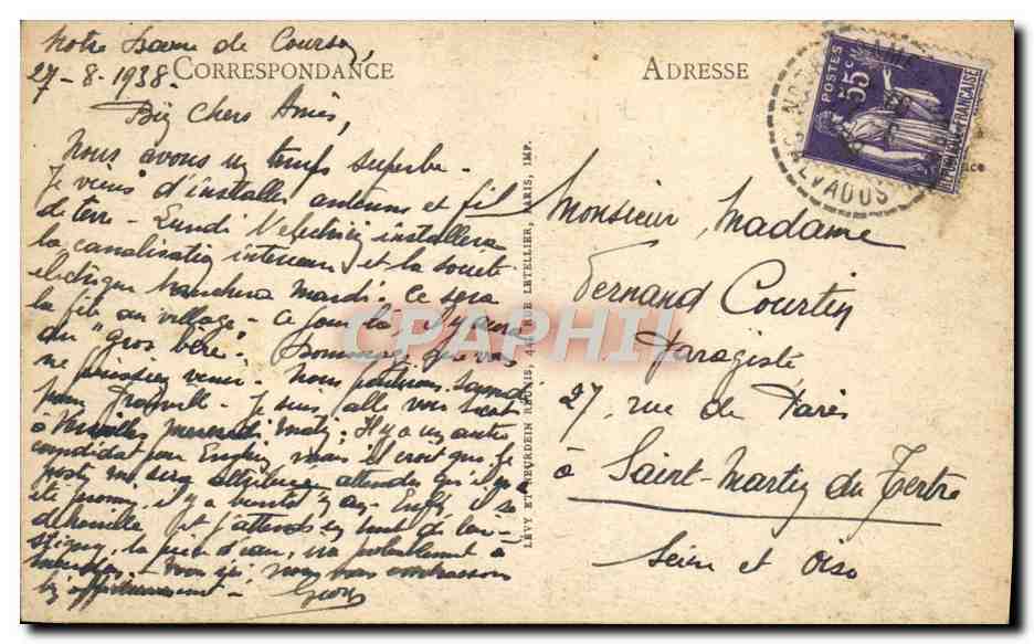 Lisieux — Intérieur de l'Église Saint-Jacques - ND, éditeur non identifié, n° 14 — Rückseite