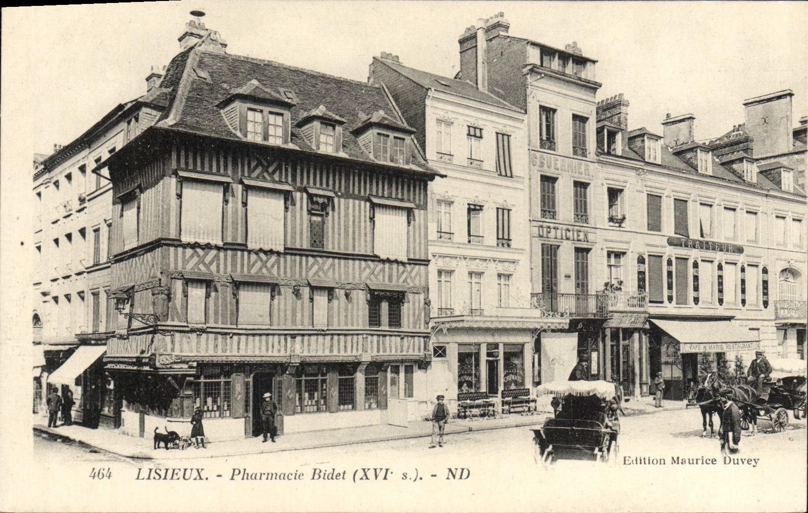 Lisieux - Pharmacie Bidet (XVI s.) - Edition Maurice Duvey