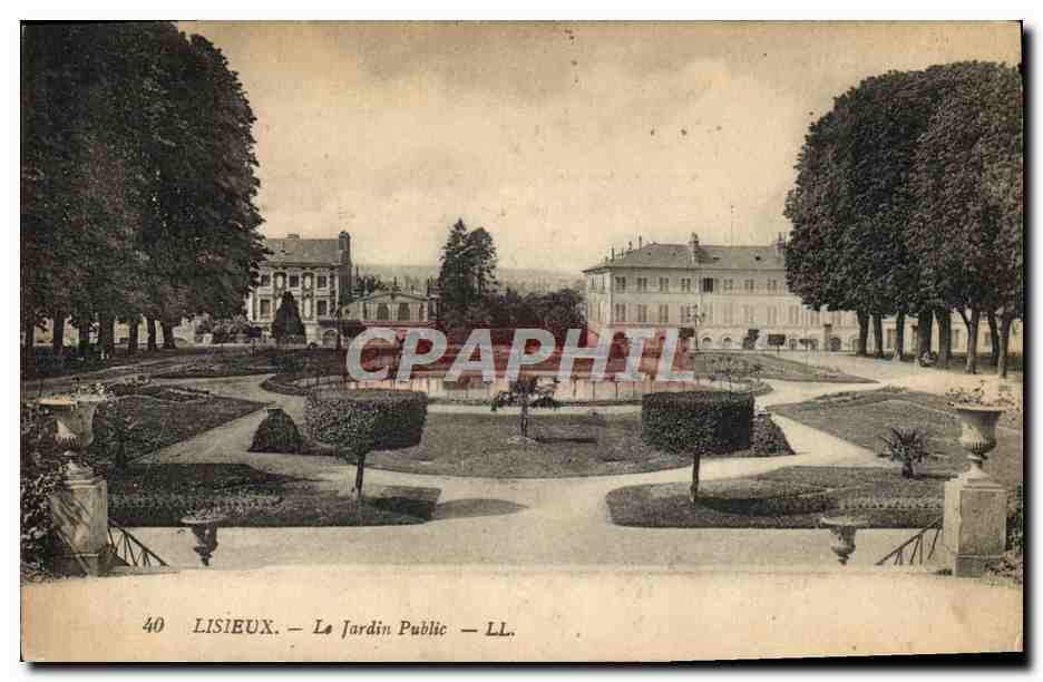 Lisieux — Le Jardin Public — LL. n°40