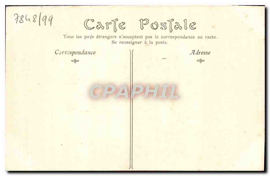 CPA Lisieux Maison du XVI e siecle dite de la Salamandre Rue aux Fevres — Rückseite