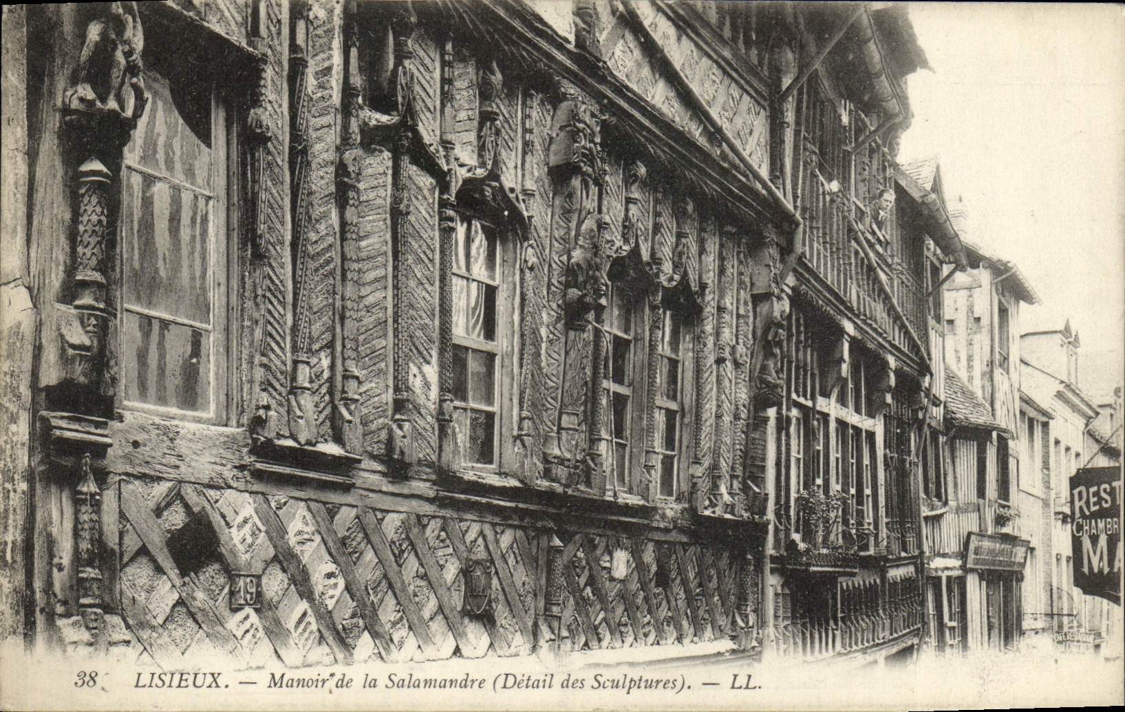CPA Lisieux Manoir de la Salamandre 