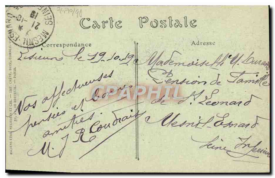 LISIEUX — La Place Thiers un jour de Marché — ND. Fot. n°452 — Reverso