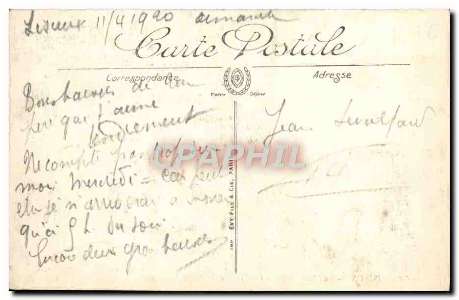 Lisieux — La Place Thiers, la Cathédrale et la Poste (Ancien Palais Épiscopal, XVIIIe s.) — Édition Artistique Marhiu, Tabacs — Reverso