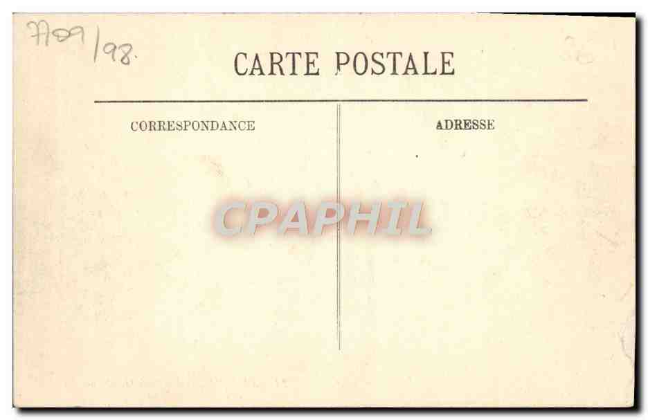 CPA Lisieux La Place Gambetta et le Coin Mauduit — Verso