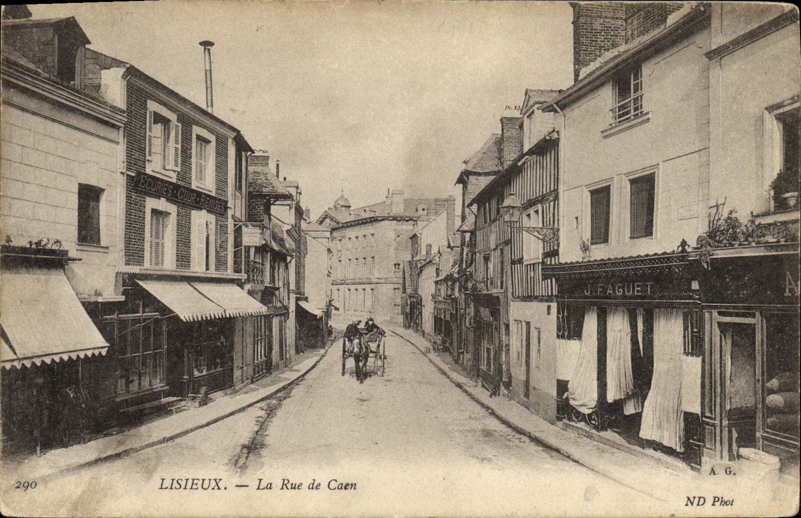 Lisieux — La Rue de Caen — ND Phot