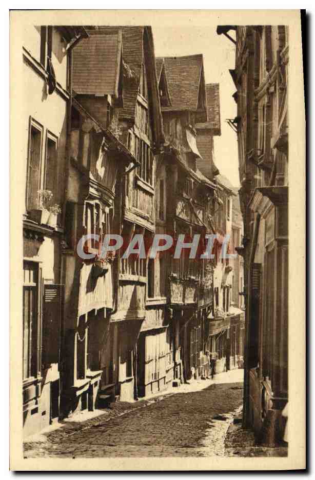 CPA Lisieux Rue aux Fevres 