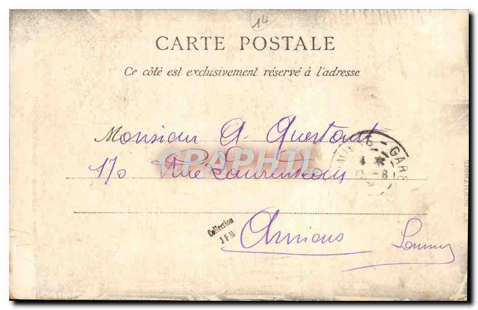 Lisieux — Rue aux Fevres — II — La Normandie — Verso