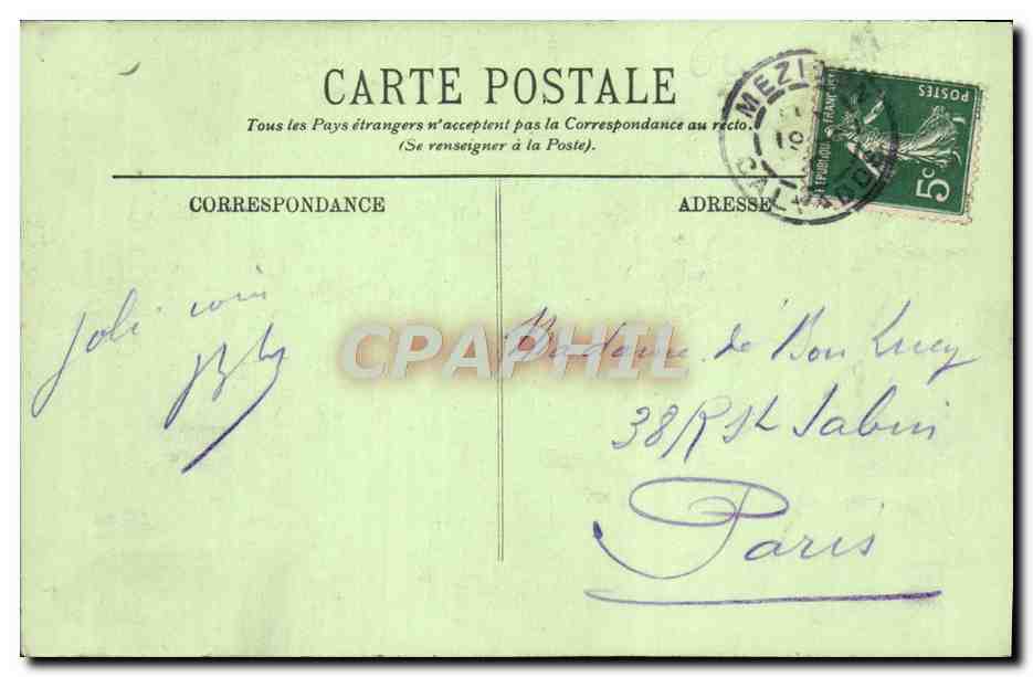 Lisieux — La Rue de la Paix — LL. — n°57 — Rückseite
